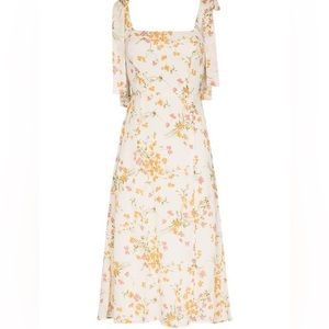 *NWT* Reformation Twilight Midi Dress in Aries (size 12)